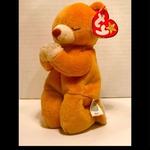 Ty Beanie Baby Hope Praying Bear With Tag Errors!